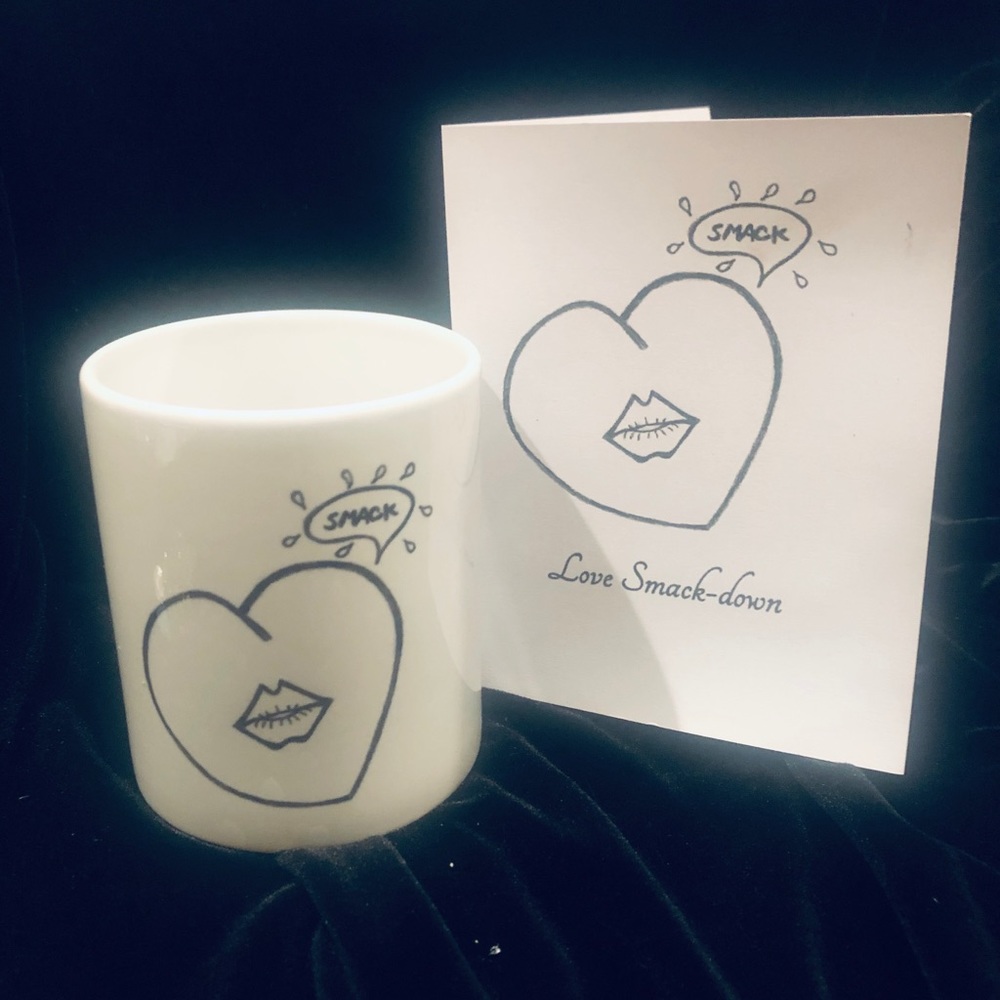 Mug with matching note card
